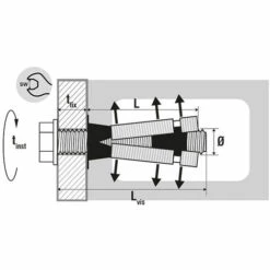 Cheville Multi-matériaux SCELL-IT Charges Lourdes - Acier Zingué - Boite De 25 - XMAXBOLT-M10X90 -SCELL-IT Soldes Magasin 17920519 3