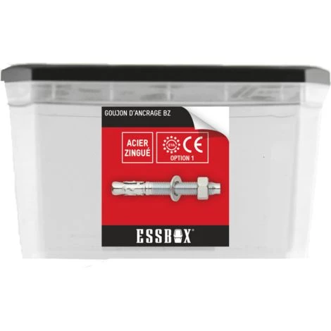 Goujon ESSBOX SCELL-IT Ancrage - ØM8 Mm X 130 Mm - Boite De 50 - EX-92051108130 3 Goujon ESSBOX SCELL-IT Ancrage - ØM8 Mm X 130 Mm - Boite De 50 - EX-92051108130
