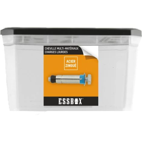 Cheville ESSBOX SCELL-IT Universelle - ØM10 Mm X 75 Mm - Boite De 25 - EX-9201111075 3 Cheville ESSBOX SCELL-IT Universelle - ØM10 Mm X 75 Mm - Boite De 25 - EX-9201111075