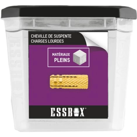Cheville ESSBOX SCELL-IT Laiton - ØM8 Mm - Boite De 50 - EX-91151608 3 Cheville ESSBOX SCELL-IT Laiton - ØM8 Mm - Boite De 50 - EX-91151608
