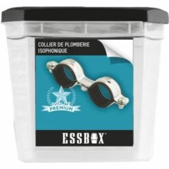 Collier De Plomberie ESSBOX SCELL-IT Double Standard Ø14 Mm - Ø7 Mm X 150 Mm - Boite De 25 - EX-93231114