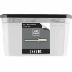 Rivets Standards ESSBOX SCELL-IT Alu/Acier - Tête Large ASL - Ø4,8 X 12 Mm - Boite De 250 - EX-9445524812