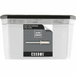 Rivets Standards ESSBOX SCELL-IT Alu/Acier - Tête Plate - Ø4,8 Mm X 16 Mm - Boite De 500 - EX-9445124816