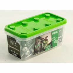 SCELL-IT Vis Charpente Tête Plate Acier Zingué 6x60mm Essbox