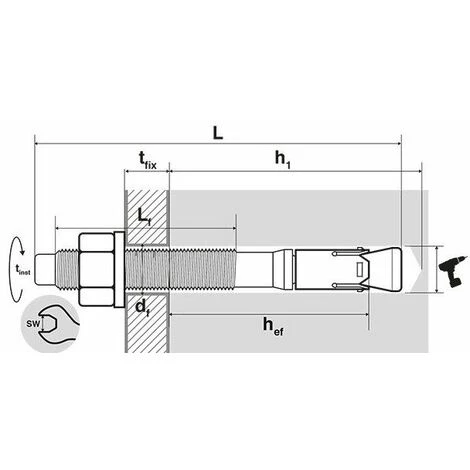 Scell-It - 50 Goujons D'ancrage Inox A4 M8 X 120 Mm - A4-BZ2-08X120 5 Scell-It - 50 Goujons D'ancrage Inox A4 M8 X 120 Mm - A4-BZ2-08X120 â Image 3