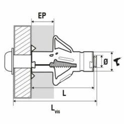 SCELL-IT 100 Chevilles à Expansion Avec Vis, Tête Cylindrique - M5 X 63 Mm 5 SCELL-IT 100 Chevilles à Expansion Avec Vis, Tête Cylindrique - M5 X 63 Mm -SCELL-IT Soldes Magasin 40999268 2