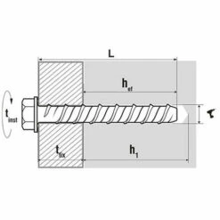 SCELL-IT 25 Vis Béton, Tête Hexagonale à Embase, ETE Option 1, Inox A4 - 12 X 125 Mm 5 SCELL-IT 25 Vis Béton, Tête Hexagonale à Embase, ETE Option 1, Inox A4 - 12 X 125 Mm -SCELL-IT Soldes Magasin 40999332 2