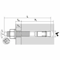 SCELL-IT 50 Goujons D'ancrage Application Sismique, Inox A4 - M10 X 155 Mm -SCELL-IT Soldes Magasin 40999378 2