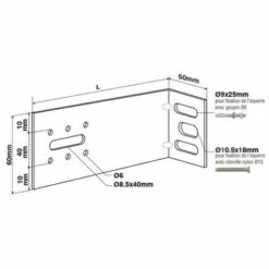 SCELL-IT 75 équerres De Bardage - L. 100 Mm -SCELL-IT Soldes Magasin 41000075 4