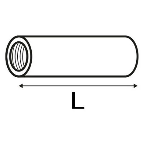 SCELL-IT 50 Raccords De Jonctions Cylindrique Douille Femelle/femelle, Zingué Blanc - M12 X 175 Mm L. 30 Mm 4 SCELL-IT 50 Raccords De Jonctions Cylindrique Douille Femelle/femelle, Zingué Blanc - M12 X 175 Mm L. 30 Mm – Image 2