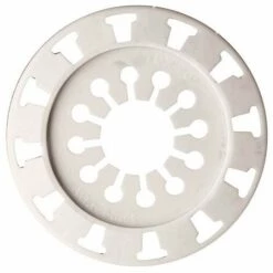 SCELL-IT 250 Rondelles Rosaces Plates En Plastique D. 90 Mm Pour Fixation D'isolants