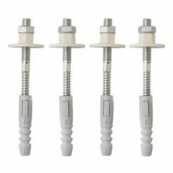 SCELL-IT Kit Fixation Chauffe-eau Sur Matériaux Pleins - 10 X 120 Mm