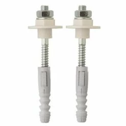 SCELL-IT Kit Fixation Lavabo Sur Matériaux Pleins - 8 X 90 Mm