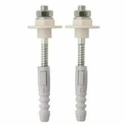 SCELL-IT Kit Fixation Lavabo Sur Matériaux Pleins - 8 X 110 Mm