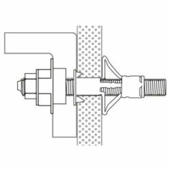 SCELL-IT Kit Fixation Lavabo Pour Cloisons Creuses Cheville 8 X 37 Mm -SCELL-IT Soldes Magasin 41000282 3