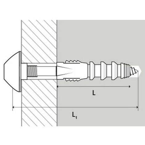 SCELL-IT Kit Fixation Urinoir Matériaux Pleins - 12 X 120 Mm 5 SCELL-IT Kit Fixation Urinoir Matériaux Pleins - 12 X 120 Mm â Image 3