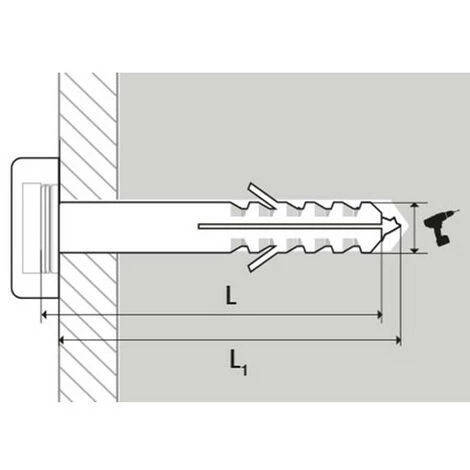 SCELL-IT Kit Fixation Longue WC/bidet - 8 X 60 Mm 5 SCELL-IT Kit Fixation Longue WC/bidet - 8 X 60 Mm – Image 3
