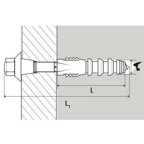 SCELL-IT Kit Fixation WC/bidet 6 Pans - 6 X 80 Mm 5 SCELL-IT Kit Fixation WC/bidet 6 Pans - 6 X 80 Mm – Image 3