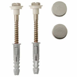 SCELL-IT Kit Fixation WC/bidet, Tête Hexagonale Fendue - 6 X 70 Mm