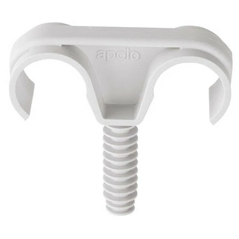 SCELL-IT 50 Attaches De Dalle "by Apolo" Double Tube - D. 18 Mm 3 SCELL-IT 50 Attaches De Dalle "by Apolo" Double Tube - D. 18 Mm