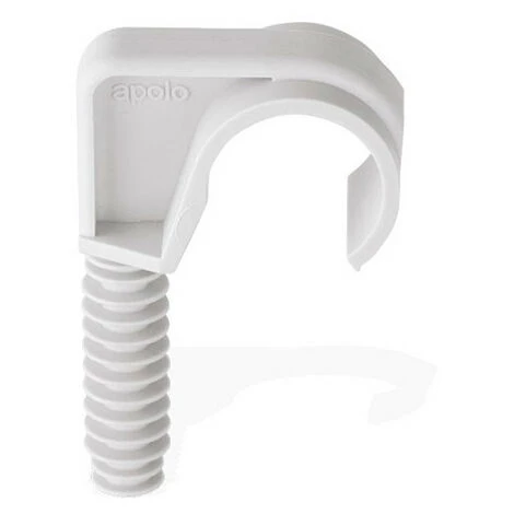 SCELL-IT 50 Attaches De Dalle "by Apolo" Simple Tube D. 28 Mm 3 SCELL-IT 50 Attaches De Dalle "by Apolo" Simple Tube D. 28 Mm