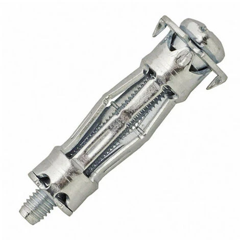 SCELL-IT 50 Chevilles Corps Creux Acier Zingué - HWA Premium 6 X 75 Mm - Avec Vis Montée 3 SCELL-IT 50 Chevilles Corps Creux Acier Zingué - HWA Premium 6 X 75 Mm - Avec Vis Montée