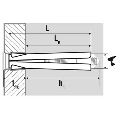 SCELL-IT 100 Chevilles Métalliques à Cône Acier Zingué - 10 Mm X 152 Mm 4 SCELL-IT 100 Chevilles Métalliques à Cône Acier Zingué - 10 Mm X 152 Mm – Image 2
