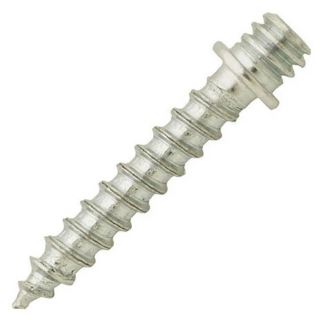 SCELL-IT 50 Pattes à Vis Bois - Avec Collerette, Zingué Blanc - M8 X 50 Mm 3 SCELL-IT 50 Pattes à Vis Bois - Avec Collerette, Zingué Blanc - M8 X 50 Mm