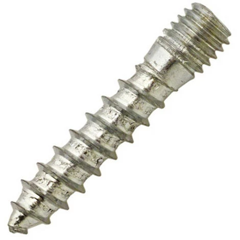 SCELL-IT 50 Pattes à Vis Bois - Sans Collerette, Zingué Blanc - M8 X 50 Mm 3 SCELL-IT 50 Pattes à Vis Bois - Sans Collerette, Zingué Blanc - M8 X 50 Mm