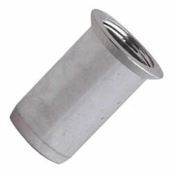 SCELL-IT 500 écrous Cylindriques Lisses Acier - Tête Fraisée - M6 X 16 Mm