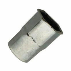 SCELL-IT 500 écrous Semi-hexagonal Acier - Tête Réduite - M4 - 25 Mm