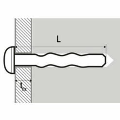 SCELL-IT 100 Clous Nylon Renforcés - 6 X 40 Mm -SCELL-IT Soldes Magasin 41000827 3