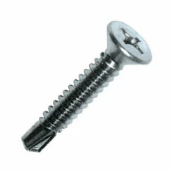 SCELL-IT Blister De 50 Vis Autoperceuses, Tête Fraisée, Acier Zingué Blanc - PH2 - 4.2 X 16 Mm