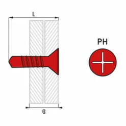 SCELL-IT 250 Vis Autoperceuses, Tête Fraisée, Acier Zingué Blanc - PH3 - 6,3 X 50 Mm 5 SCELL-IT 250 Vis Autoperceuses, Tête Fraisée, Acier Zingué Blanc - PH3 - 6,3 X 50 Mm -SCELL-IT Soldes Magasin 41001046 2