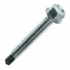 SCELL-IT 500 Vis Autoperceuses Tête Hexagonale, Inox A2 / Acier Cémenté - Empreinte 8 - 5.5 X 32 Mm