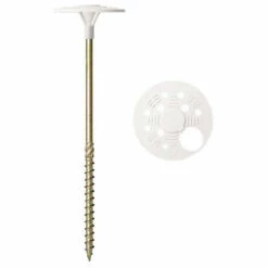 SCELL-IT 100 Vis De Fixation D'isolant Pour Support Bois, Bichromaté, TX30 - 6.0 X 240 Mm