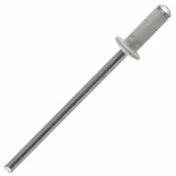 SCELL-IT 1500 Rivets Multi-serrage Tête Plate Aluminium/acier Laqué Gris Clair - 4 X 10 Mm