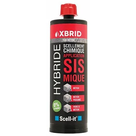 SCELL-IT 12 Cartouches Résine Vinylester Hybride Application Sismique 2 ATE - Sans Styrene - 420 Ml 3 SCELL-IT 12 Cartouches Résine Vinylester Hybride Application Sismique 2 ATE - Sans Styrene - 420 Ml