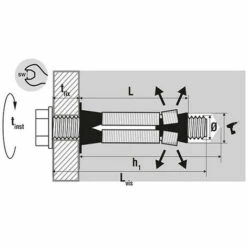 SCELL-IT 25 Chevilles Universelles Multi-matériaux Charges Lourdes, Acier Zingué - M8 X 75 Mm 7 SCELL-IT 25 Chevilles Universelles Multi-matériaux Charges Lourdes, Acier Zingué - M8 X 75 Mm -SCELL-IT Soldes Magasin 41001308 3