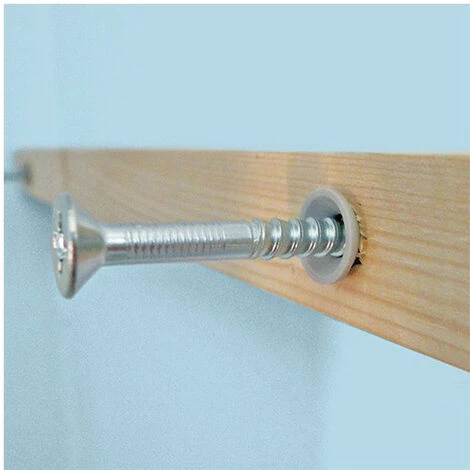 SCELL-IT 100 Chevilles Clou Acier Multi-matériaux à Frapper, Tête Fraisée, Nylon - 8 X 45 Mm 4 SCELL-IT 100 Chevilles Clou Acier Multi-matériaux à Frapper, Tête Fraisée, Nylon - 8 X 45 Mm – Image 2