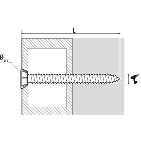SCELL-IT Vis Béton Tête Fraisée 7.5 X 122 Mm SCELL IT Boîte De 100 - BTS75122F 4 SCELL-IT Vis Béton Tête Fraisée 7.5 X 122 Mm SCELL IT Boîte De 100 - BTS75122F – Image 2