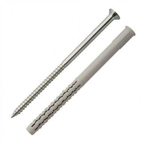 Cheville Nylon Longue Expansion Avec Vis Tête Fraisée Torx G-L (boîte) SCELL-IT 3 Cheville Nylon Longue Expansion Avec Vis Tête Fraisée Torx G-L (boîte) SCELL-IT
