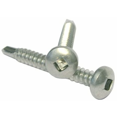 SCELL-IT Tête Cylindrique Empreinte Carrée - Gris/argent 3 SCELL-IT Tête Cylindrique Empreinte Carrée - Gris/argent