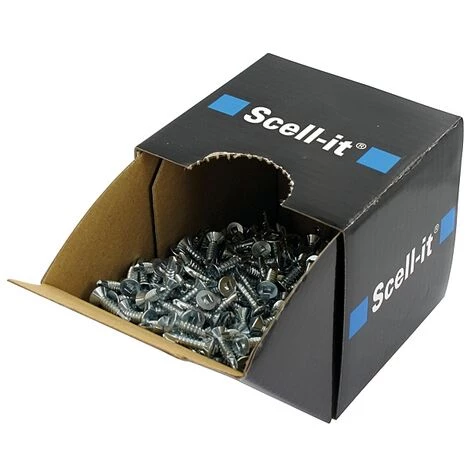 SCELL-IT Vis à Tôle Autoperceuse Réf TCQ - Gris/argent 4 SCELL-IT Vis à Tôle Autoperceuse Réf TCQ - Gris/argent – Image 2