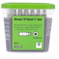 SCELL-IT Kit 10 Embouts De Vissage (2X Tx10, 2X Tx20, 2Xtx25, 2Xtx30, 2Xtx40) + 1 Porte-Embout Magnétique AVE