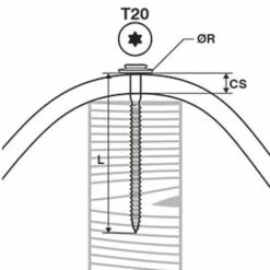 SCELL-IT 100 Vis étanches Pour Tuiles D. 4,5 L. 80 Mm RIDGETOP-W Pour Le Bois 9 SCELL-IT 100 Vis étanches Pour Tuiles D. 4,5 L. 80 Mm RIDGETOP-W Pour Le Bois -SCELL-IT Soldes Magasin 71538897 3