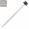SCELL-IT 100 Vis Pour Bacs Acier D. 6,3 Mm L. 75 Mm ZAMATOP-Z TH12 Pour Le Zed - RAL 9006