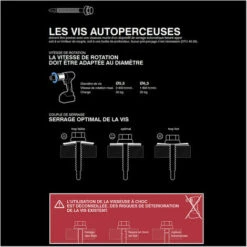 SCELL-IT 100 Vis étanches Pour Fibres-ciment D. 6,3 Mm L. 110 Mm FIBROTOP-P TH8 Pour L'IPN 11 SCELL-IT 100 Vis étanches Pour Fibres-ciment D. 6,3 Mm L. 110 Mm FIBROTOP-P TH8 Pour L'IPN -SCELL-IT Soldes Magasin 71538941 5