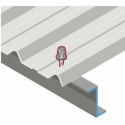 SCELL-IT 100 Vis Pour Bacs Acier D. 6,3 Mm L. 25 Mm ZAMATOP-ZR TH12 Pour Le Zed - RAL 7016 -SCELL-IT Soldes Magasin 71539003 2
