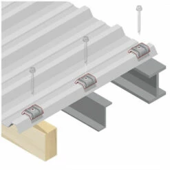 SCELL-IT 100 Cavaliers étanches Pour Vis Bacs Acier Type C1 TRAPEZO TYPE C - RAL 1015 8 SCELL-IT 100 Cavaliers étanches Pour Vis Bacs Acier Type C1 TRAPEZO TYPE C - RAL 1015 -SCELL-IT Soldes Magasin 71539058 2